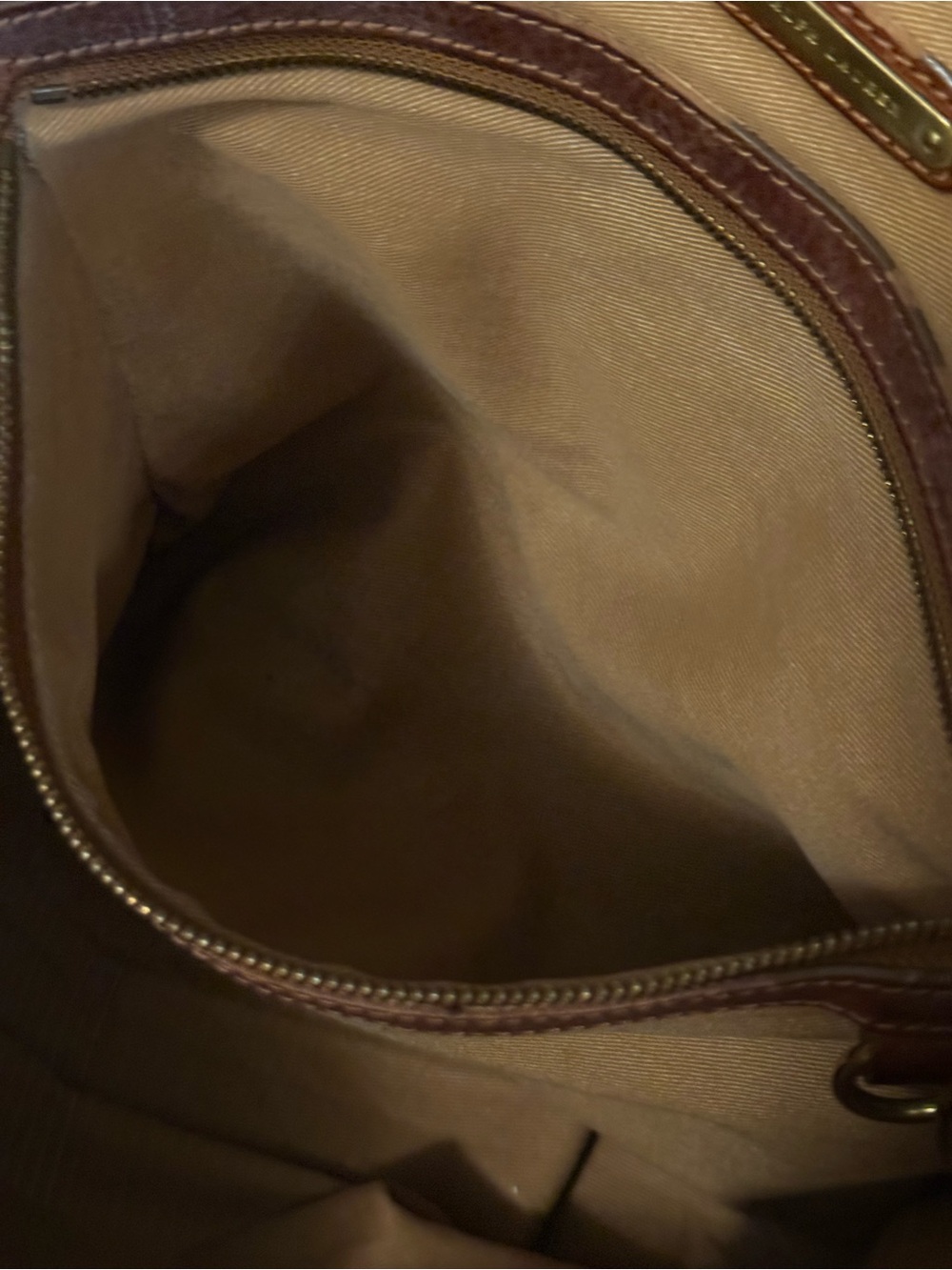 Ralph Lauren Classic Brown Leather Tote Bag - Picture 4 of 13